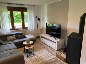 Ferienwohnung Plaue Auszeit mit Privatstrand und Bootsliegeplatz